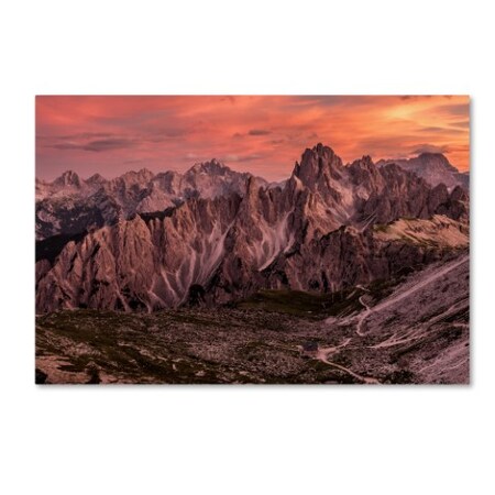 Trademark Fine Art Andreas Agazzi 'Witnessed Glory' Canvas Art, 12x19 1X01294-C1219GG